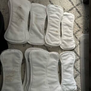 Medium microfiber cloth diaper inserts (18)